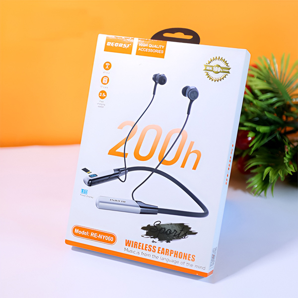 Recrsi RE-NY060 200 Hours Bluetooth Neckband